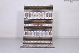Moroccan berber handwoven kilim 3.2 X 6.3 Feet