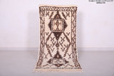 Vintage Runner Moroccan rug 2.4 X 5.7 Feet
