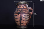 Antique moroccan clay water pot 4.2 INCHES X 7 INCHES