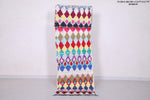 Colorful Runner Moroccan Rug 2.3 X 6.7 Feet