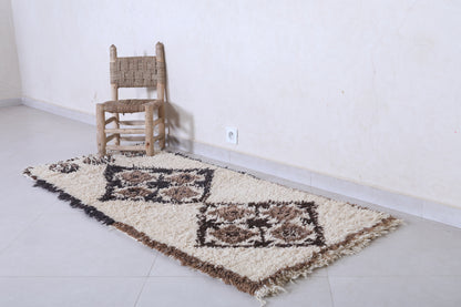 Moroccan rug 2.5 X 6.1 Feet