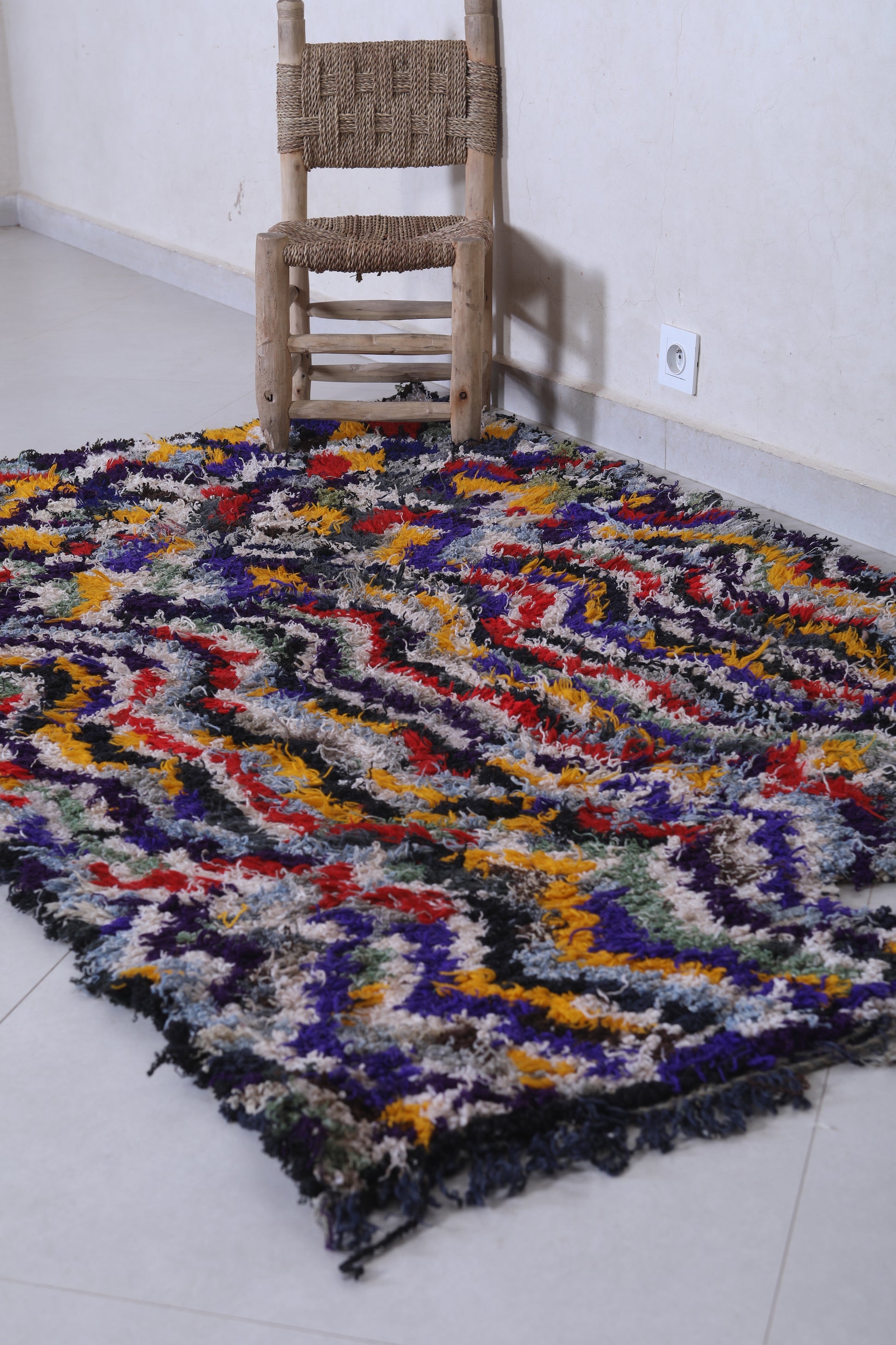 Moroccan rug 3.7 X 6.3 Feet