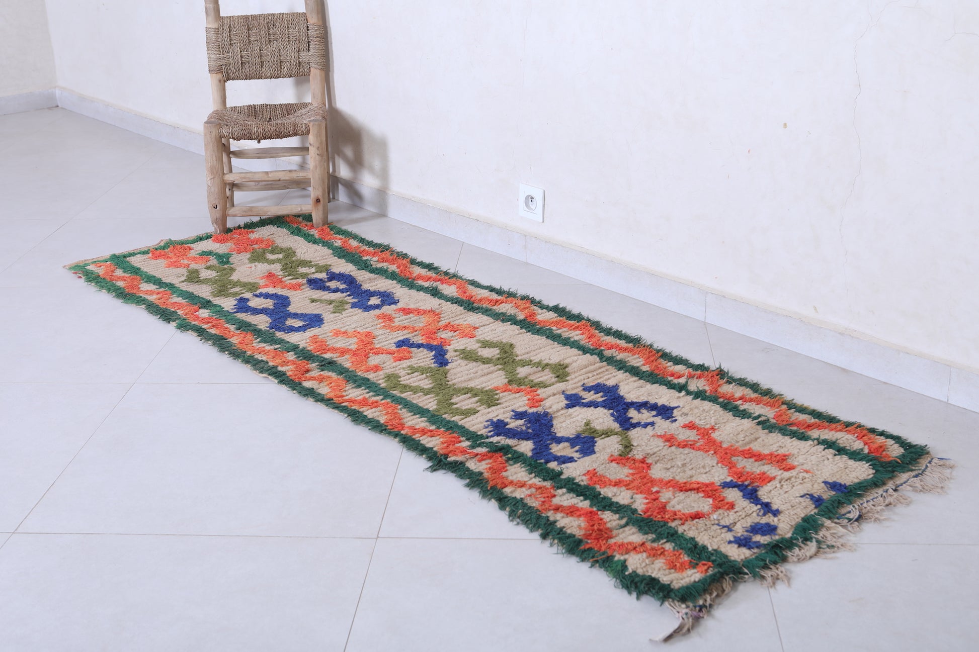 Moroccan rug 2.2 X 7 Feet