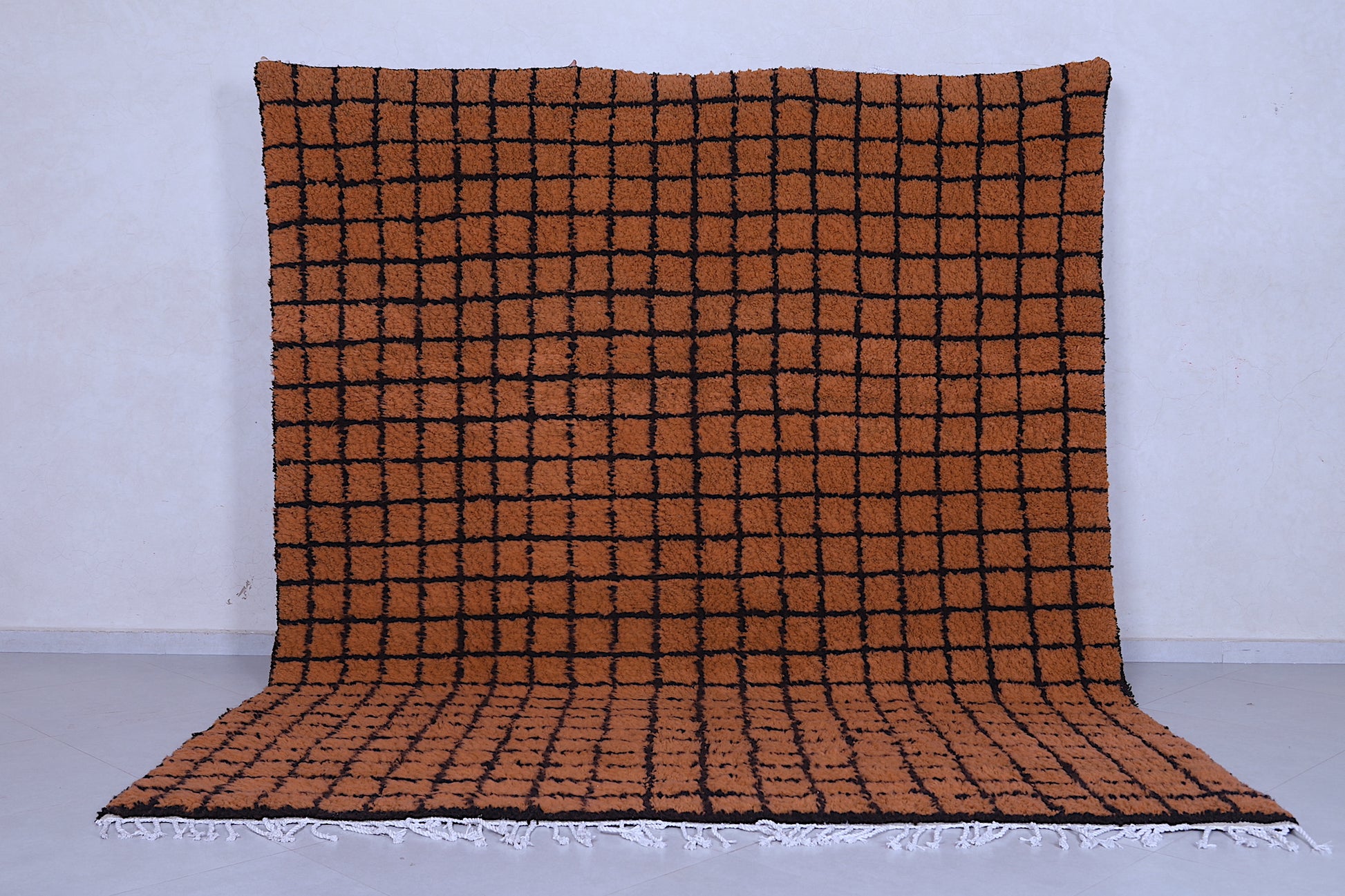 Moroccan Grid Rug - Moroccan rug - Wool rug