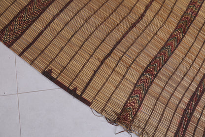 Handwoven Moroccan Tuareg rug 4.1 x  4.2 Feet