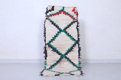 Moroccan rug 1.9 X 5 Feet