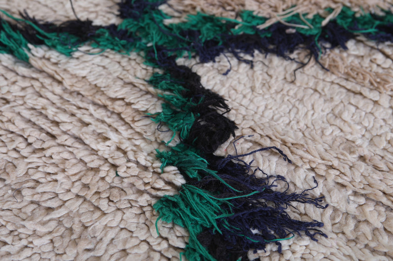 Moroccan Rug - Vibrant Diamond Pattern 1.9ft x 5ft | Handwoven - moroccan rug