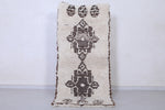 Moroccan rug 2.6 X 6.2 Feet
