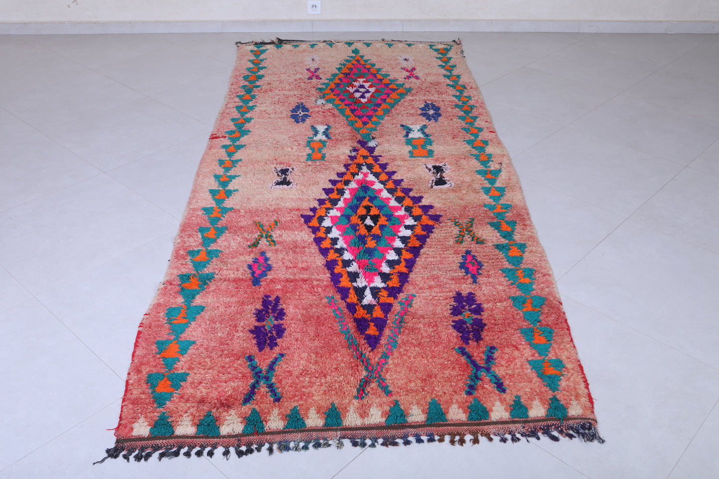 Moroccan rug 4.4 X 10.6 Feet