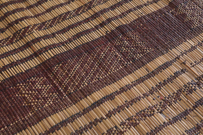 Vintage handmade tuareg rug 4.1 X 5.9 Feet