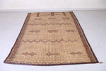 Vintage handmade tuareg rug 5.8 X 8.5 Feet