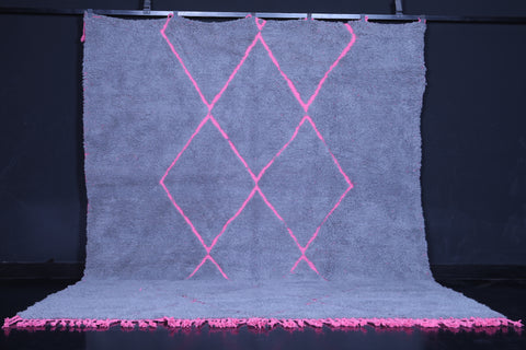Moroccan Purple rug - Moroccan Purple rug - Wool rug
