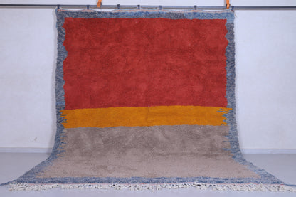 Contemporary Moroccan rug - Moroccan Blue rug - Wool rug
