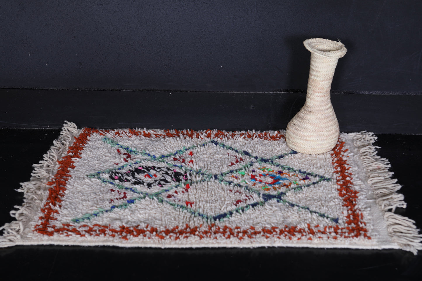 Moroccan berber rug 2.4 X 3.3 Feet