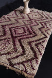 Moroccan shag rug 3.1 X 7.4 Feet