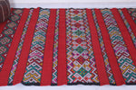 Vintage Moroccan area rug 5.6 ft x 9.8 ft
