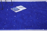 Moroccan blue dots rug - Dot rug - Polka dots rug
