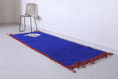 Berber Beni ourain rug 3 X 7.9 Feet