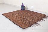 Vintage Tuareg rug 3.8 X 3.9 Feet