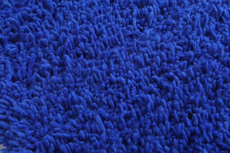 Moroccan Rug - Deep Blue Runner 2ft x 9.9ft - Beni ourain rugs