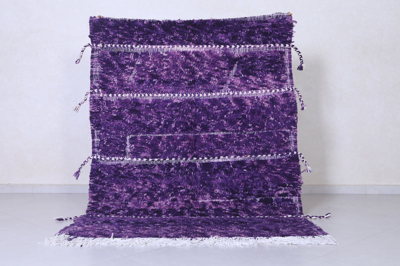 Handmade  beniourain rug 4.4 x 6.3 Feet