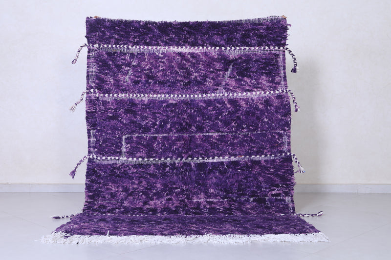 Handmade  beniourain rug 4.4 x 6.3 Feet