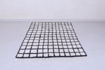 Handmade moroccan checkered rug 4.5 X 6.6 Feet
