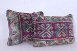 Vintage moroccan berber rug pillows 17.3 INCHES X 21.2 INCHES