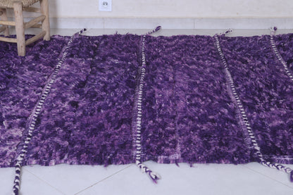 Moroccan  beni ourain rug 5 x 6.4 Feet