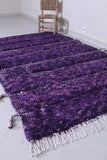 Handmade beni ourain rug 7.3 x 4.5 Feet