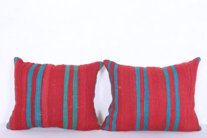 Vintage moroccan berber handwoven kilim pillows 17.7 INCHES X 21.2 INCHES