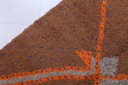 Handmade  beniourain rug 5.2 x 6.3 Feet