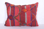 Vintage moroccan berber handwoven kilim pillows 17.3 INCHES X 22.4 INCHES