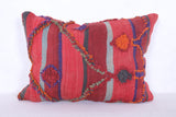 Vintage moroccan berber handwoven kilim pillows 17.3 INCHES X 22.4 INCHES
