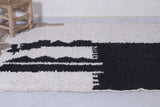 Moroccan beni ourain rug 4.6 X 6.3 Feet