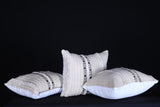 Vintage moroccan berber handwoven kilim pillows 16.9 INCHES X 20.8 INCHES