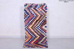 Colorful Moroccan chess rug 2.2 X 5.6 Feet