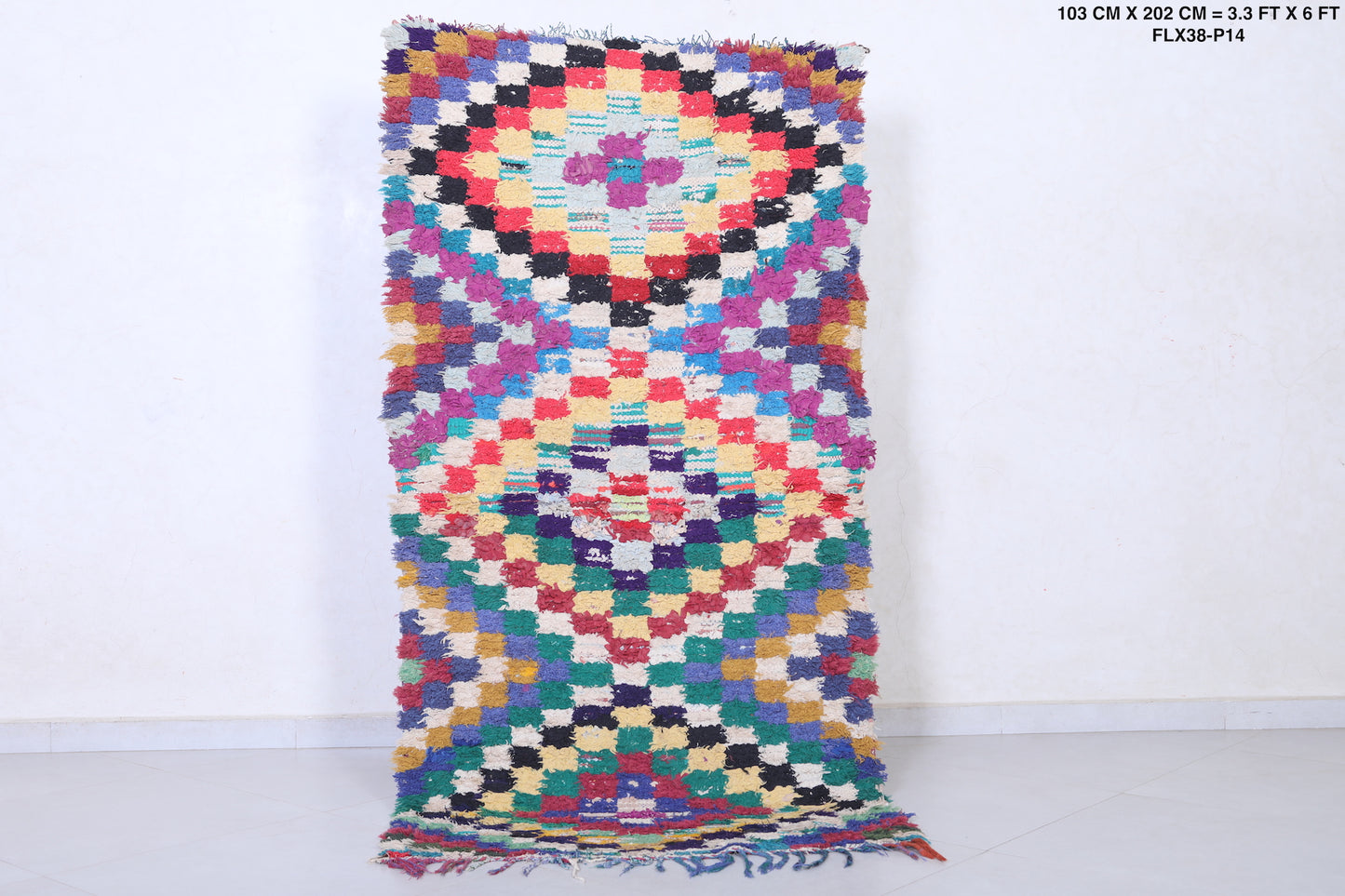 Moroccan rug 3.3 X 6 Feet