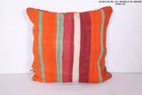 Moroccan kilim pillow 18.1 INCHES X 18.1 INCHES