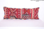 Moroccan handmade kilim pillow 14.9 INCHES X 39.7 INCHES
