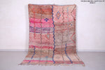 Handmade moroccan berber rug 5.8 FT X 9.1 FT