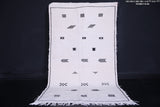 Handwoven berber rug 4.9 FT X 8.7 FT