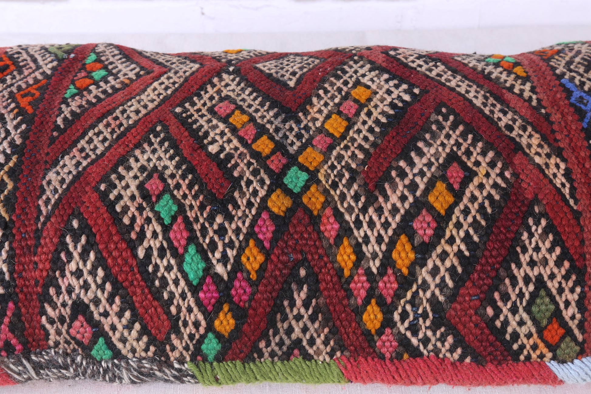 Long Moroccan pillow 14.1 inches X 30.7 inches