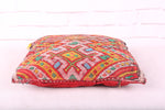 Moroccan pillow rug 16.1 inches X 16.1 inches