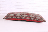 Long vintage moroccan pillow 10.6 inches X 25.5 inches