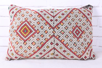 Moroccan Berber Kilim Cushion 13.7 inches X 21.6 inches