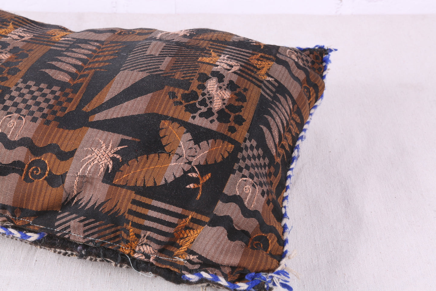 Long Moroccan pillow 13.3 inches X 21.6 inches