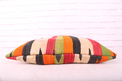 Colorful Moroccan Striped Pillow 19.6 inches X 20.4 inches