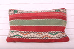 Moroccan pillow rug 14.1 inches X 22.8 inches