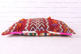 Hand Knotted Kilim Pillow 13.7 inches X 22.4 inches